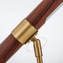GobekUsa Linear Wood LED Floor Lamp | Modern Minimalist Designer Vertical Loft Floor Light