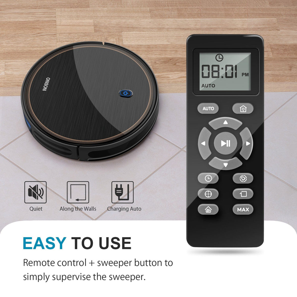ONSON J10C Robot Vacuum Cleaner, photo 4 of 7