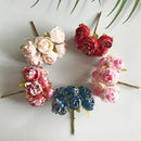 GobekUsa Artificial Roses Bridal Bouquet for Wedding and Banquet Decoration