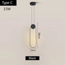 GobekUsa LED Aluminum Pendant Lamp for Kitchen, Restaurant, Bar, Living Room, Bedroom