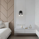 GobekUsa Black LED Wall Lamp: Modern Nordic Indoor Sconces for Living Bedroom Bathroom