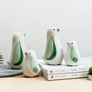GobekUsa Chinese Bird Figurines: Modern Ceramic Sculptures for Home Decor & Wedding Gifts