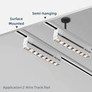 GobekUsa LED Track Lamps: Modern 20/30W Ceiling Rail Floodlight for Living Room, Store Lighting