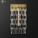 GobekUsa Crystal Wall Sconce Lamp: Modern Art Deco Square Design for Home Interior