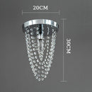 GobekUsa Crystal Sun Flower Ceiling Chandelier - Golden/Silver for Foyer, Bedroom, Aisle Decor