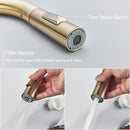 GobekUsa Gold Kitchen Faucet with Touch Sensor Control for Sensitive Mixer Experience