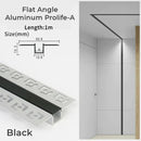 GobekUsa 1M Frameless Embedded LED Aluminum Profile for Linear Strip Lights