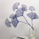GobekUsa Ginkgo Leaf Branch Artificial Flowers Home Decor