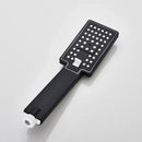 GobekUsa Black High Pressure Hand-held Shower Head for Water Saving and Bathroom Rainfall