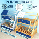 Moonlight Kid Bunk Bed - Stylish and Space-Saving Bunk Bed for Kids