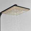 GobekUsa Black Gold Bidet Shower Faucet Set with Hand Shower Mixer Tap