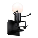 GobekUsa Creative LED Wall Light Indoor Wall Sconce Modern Art Decor Iron E27