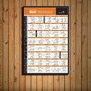 GobekUsa Bodybuilding Workout Home Gym Canvas Poster Wall Art Fitness Training Chart