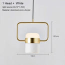 GobekUsa LED Chandelier Pendant Lamp for Modern Dining Room, Cafe & Bar