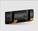 GobekUsa Aluminum Folding Robe Hook Black Gold Wall Mount Towel Hanger Kitchen Door Hook