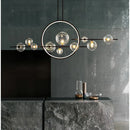 GobekUsa Glass Ball LED Chandelier for Home Decor and Interior Lighting