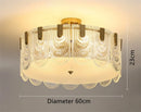 GobekUsa Art Glass Chandelier: Elegant Luxury Lighting for Living, Dining & Bedroom Rooms
