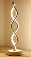 GobekUsa LED Ring Table Lamp: Modern Nordic Bedroom Lighting Fixture