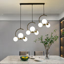 GobekUsa Glass Ball Pendant Light | Modern Nordic G9 LED Lamp for Living Room & Bedroom