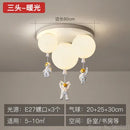 GobekUsa Kids Space Balloon LED Ceiling Lamp - Creative Nordic Cartoon Decor