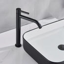 GobekUsa Black Deck Mounted Basin Mixer Tap | Hot Cold Water Faucet for Bathroom Basin