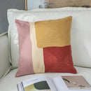 GobekUsa Geometric Cushion Cover 45x45cm Soft Embroidered Pillow Case for Home Decor