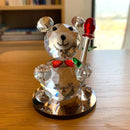 GobekUsa Glassblown Animal Figurines Crystal Statuette Collectible Home Decor Gift