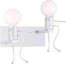 GobekUsa Creative LED Wall Light Indoor Wall Sconce Modern Art Decor Iron E27