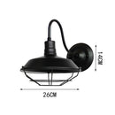 GobekUsa Iron Cage Wall Sconce for Indoor Bedroom, Bar Counter, and ReadingAreaView