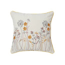 GobekUsa Dandelion Floral Yellow Pillow Cover for Home Decor