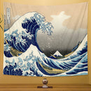 GobekUsa Beach Scenery Tapestry - Bohemian Home Decor Wall Mat for Bedroom