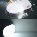 GobekUsa LED Oval Wall Lamp Outdoor Ceiling Light Waterproof Garden Bathroom Lighting