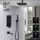 GobekUsa Digital Display Shower Faucet Set with 3 Functions