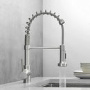 GobekUsa Kitchen Faucet: Nickel Sink Mixer, Chrome Vanity Tap, Rotating Faucet for Modern Homes