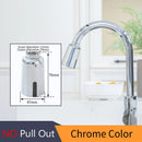GobekUsa Intelligent Faucet Sensor Mixer for Bathroom Kitchen - Water-Saving Red Light Adapter