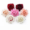 GobekUsa 6CM Roses Head DIY Wedding Decor Flowers Home Decor Artificial Flowers