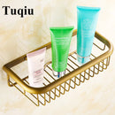 GobekUsa Gold Brass Bathroom Shelf with Soap Holder 30cm/45cm