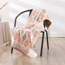 GobekUsa Bohemian Floral Cotton Gauze Bath Towel 70*140 - Soft & High Quality for Women, Children, and Adults