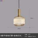 GobekUsa Glass Pendant Lights: Modern Nordic Style LED Pendant Lamp for Bedroom, Living, Dining Room