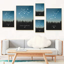 GobekUsa Leo Cancer Zodiac Canvas Art Nordic Prints for Kids Room Home Decor
