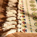 GobekUsa Bohemian Tassel Rug - Retro Hand Woven Carpet for Home Decor