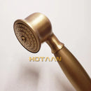 GobekUsa Brass Antique Handheld Shower Head - Luxury Bathroom Accessory