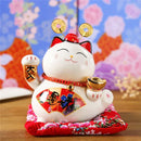 GobekUsa Ceramic Maneki Neko Piggy Bank: Creative Home Decor & Lucky Cat Business Gift