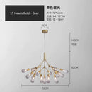 GobekUsa Elegant Firefly Chandelier - Luxury Nordic Bedroom & Restaurant Lighting