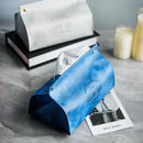 GobekUsa Leather Tissue Box Holder - Nordic Style Decor Storage Case