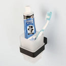 GobekUsa Black Matte Stainless Steel Bathroom Hardware Set: Paper Holder, Toothbrush Holder, Towel Bar & Accessories