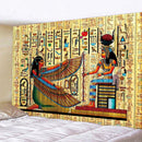 GobekUsa Animal Psychedelic Tapestry: Hippie Bohemian Home Decor Yoga Mat for Living Room & Bedroom