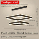 GobekUsa Large Chandelier: Nordic Loft Staircase Pendant Light