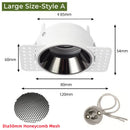 GobekUsa Adjustable Recessed LED Ceiling Downlight for GU10/MR16/MR11 Bulbs