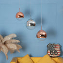 GobekUsa Gold Glass Ball LED Pendant Light for Bedroom, Living Room - Modern Art Hanging Lamp